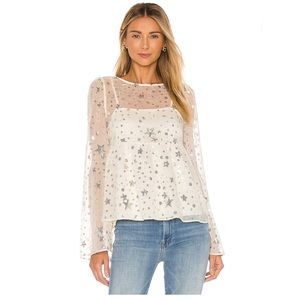 MAJORELLE Starry Night Top in Fairy Multi XS